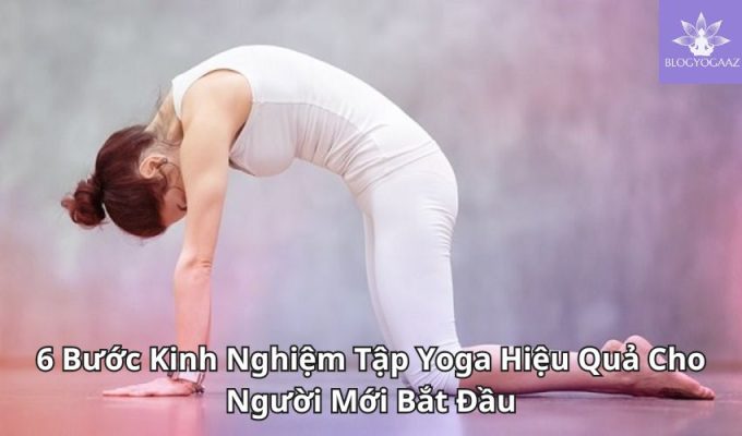 6 Bước Kinh Nghiệm Tập Yoga Hiệu Quả Cho Người Mới Bắt Đầu